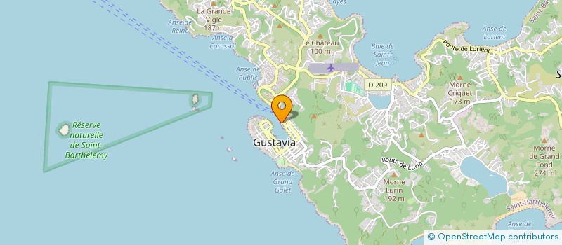 localisation de l'entreprise COGEDOM à SAINT BARTHELEMY