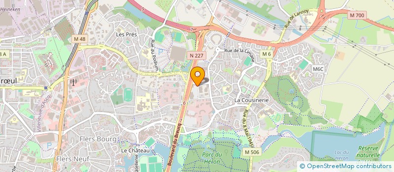localisation de l'entreprise COGEFOR INTERNATIONAL METROPOLE NORD à VILLENEUVE-D'ASCQ