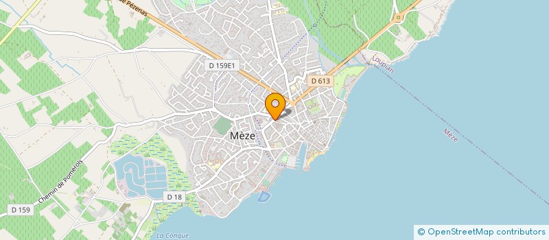localisation de l'entreprise COGEGRI à MEZE