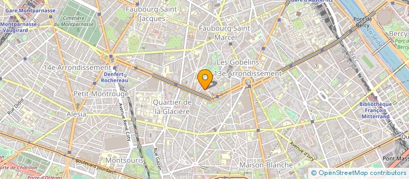 localisation de l'entreprise COGEI à PARIS