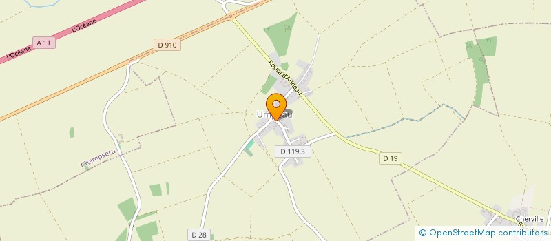 localisation de l'entreprise COGELAB à UMPEAU