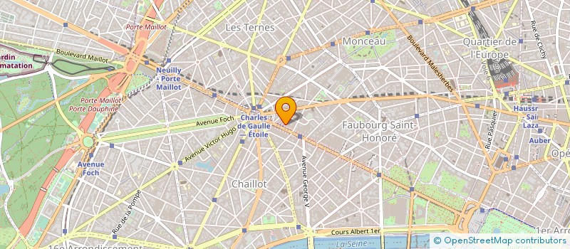 localisation de l'entreprise COGEM MARKETING SA  PARIS