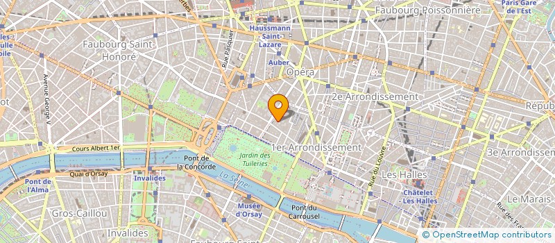 localisation de l'entreprise COGEMATEL à PARIS