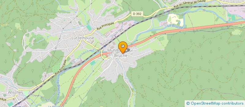 localisation de l'entreprise COGENEST  MUHLBACH-SUR-BRUCHE