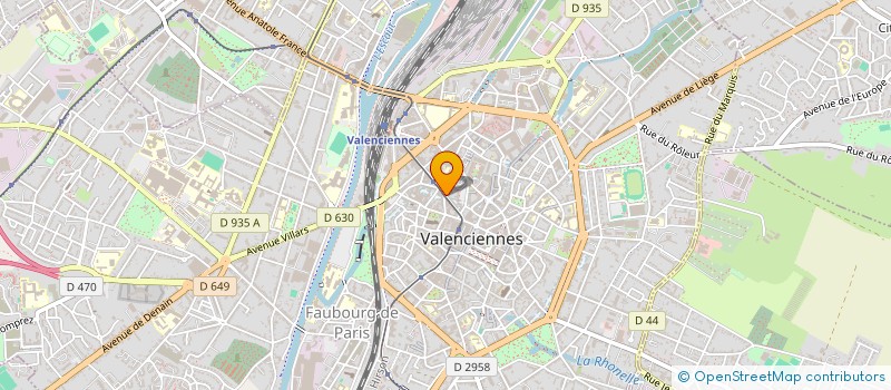localisation de l'entreprise COGENORD VALENCIENNES à VALENCIENNES