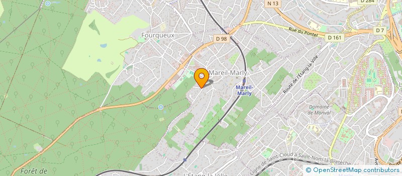 localisation de l'entreprise COGENT EUROPE  MAREIL-MARLY