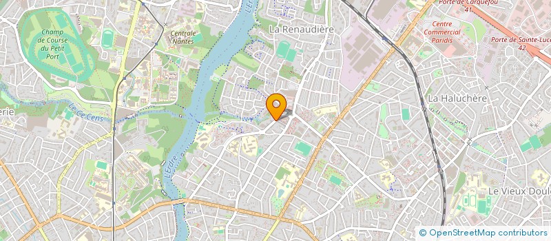 localisation de l'entreprise COGEPAL à NANTES