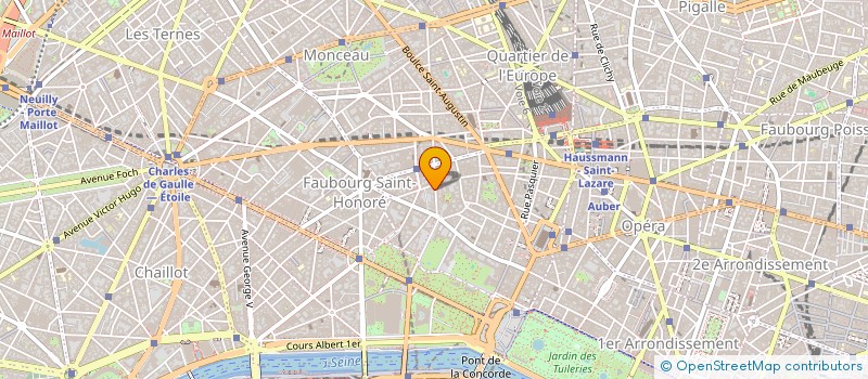 localisation de l'entreprise COGEPAR à PARIS