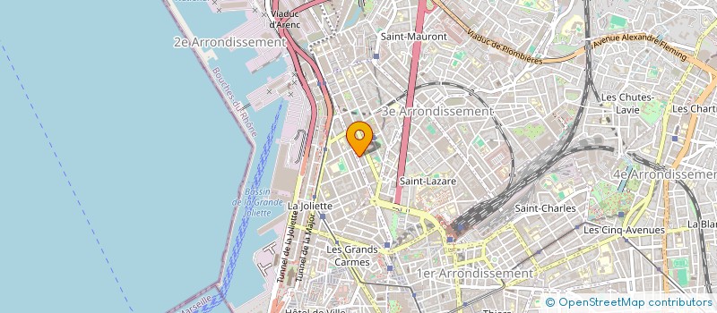 localisation de l'entreprise COGEPART GROUPE à MARSEILLE