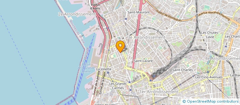localisation de l'entreprise COGEPART IDF EST à MARSEILLE