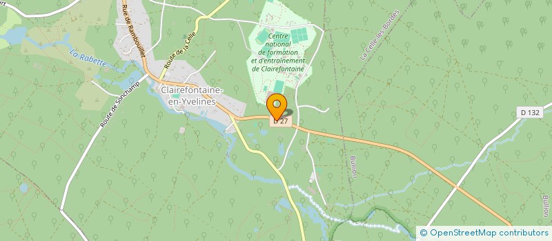 localisation de l'entreprise COGEPRAN à CLAIREFONTAINE-EN-YVELINES