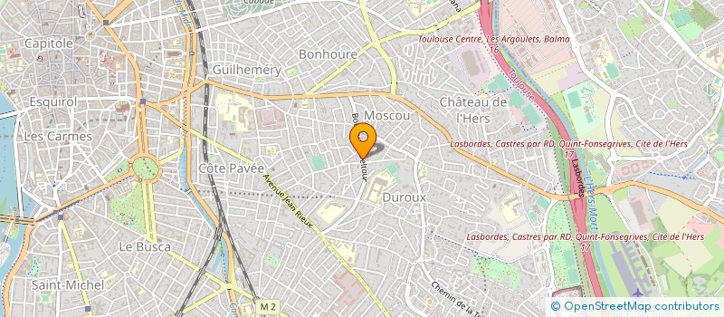 localisation de l'entreprise COGEPROM à TOULOUSE