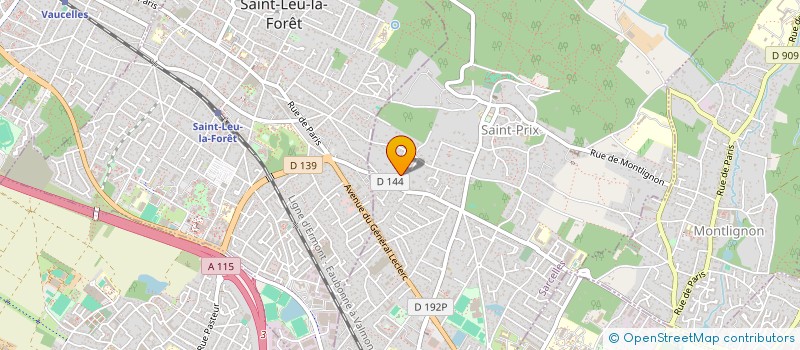 localisation de l'entreprise COGEPSI à SAINT-PRIX