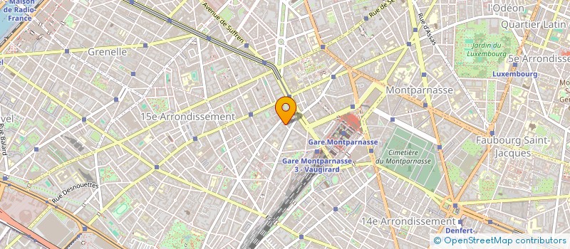 localisation de l'entreprise COGEREC à PARIS
