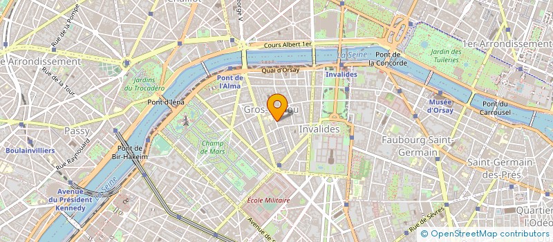 localisation de l'entreprise COGERI à PARIS