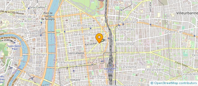 localisation de l'entreprise COGERIM APPART A LYON  LYON