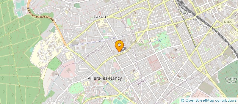 localisation de l'entreprise COGERSU à LAXOU