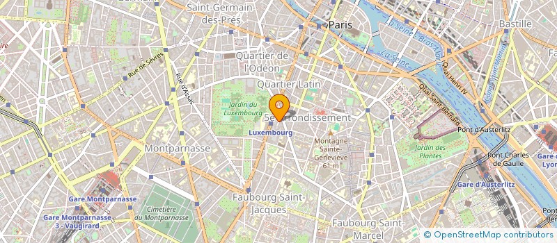 localisation de l'entreprise COGESIM ASSURANCES  PARIS