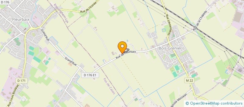 localisation de l'entreprise COGESIV  BOIS-GRENIER