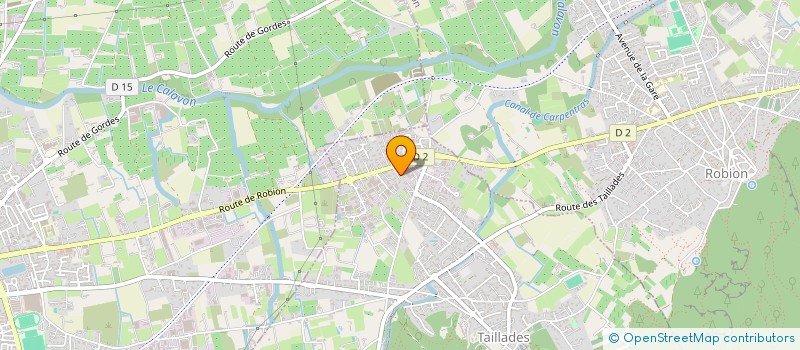 localisation de l'entreprise COGEST 15  TAILLADES