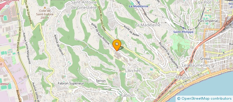 localisation de l'entreprise COGEST à NICE