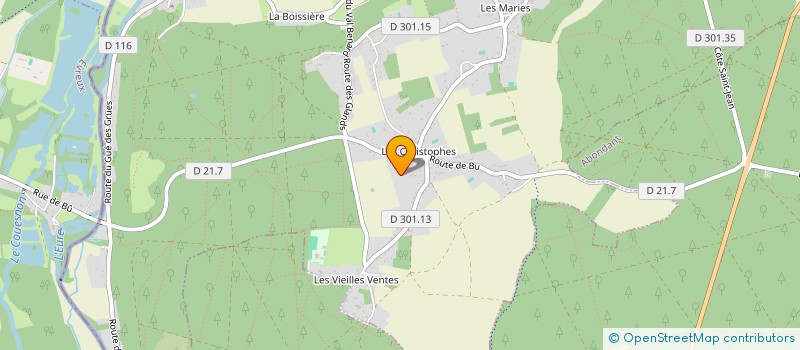 localisation de l'entreprise COGESTING à SOREL-MOUSSEL