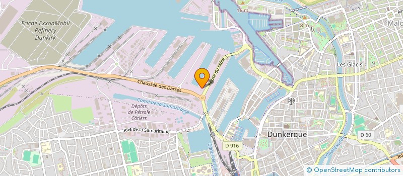 localisation de l'entreprise COGESTONE FRANCE à DUNKERQUE