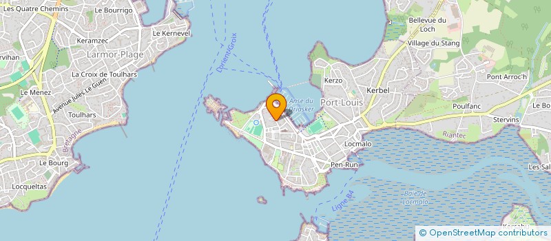 localisation de l'entreprise COGESTRA à PORT-LOUIS