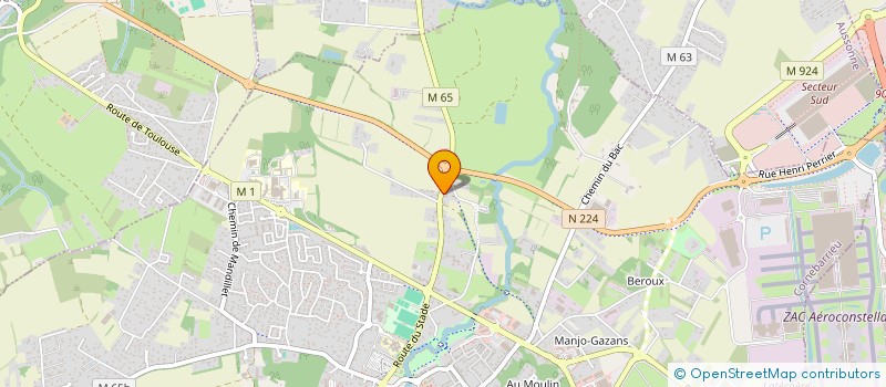 localisation de l'entreprise COGESYSTEM  CORNEBARRIEU