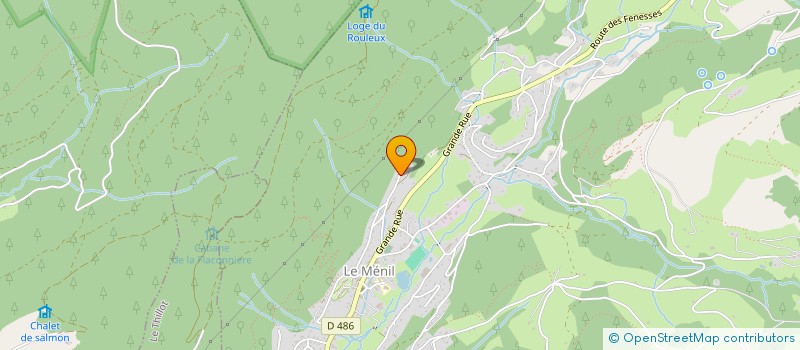 localisation de l'entreprise COGET IMMO  LE MENIL