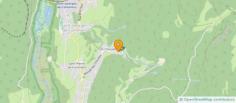 localisation de l'entreprise COGETIA à VIF