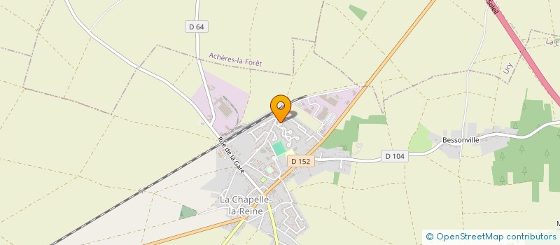 localisation de l'entreprise COGETIQUE  LA CHAPELLE-LA-REINE