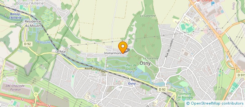 localisation de l'entreprise COGETRA CONCEPT ET REALISATION à OSNY