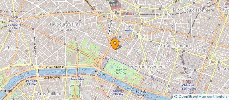 localisation de l'entreprise COGETRANS à PARIS