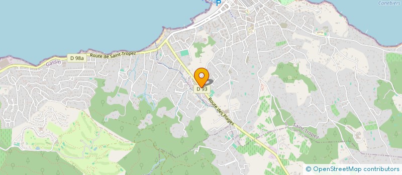 localisation de l'entreprise COGEVAC à SAINT-TROPEZ