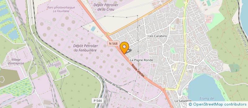 localisation de l'entreprise COGEX SUD à FOS-SUR-MER