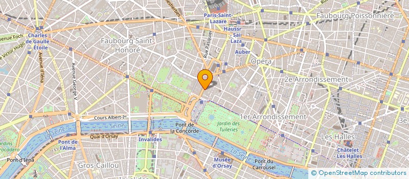 localisation de l'entreprise COGEXA DEVELOPPEMENT  PARIS