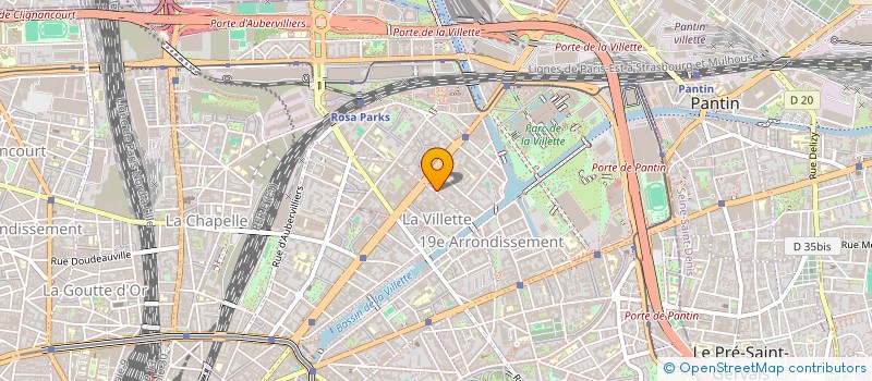 localisation de l'entreprise COGF DOMICILIATION ET FORMALITES  PARIS