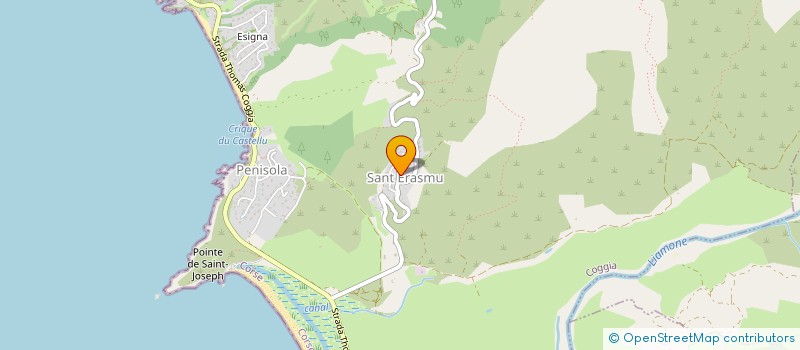 localisation de l'entreprise COGGIA à VICO