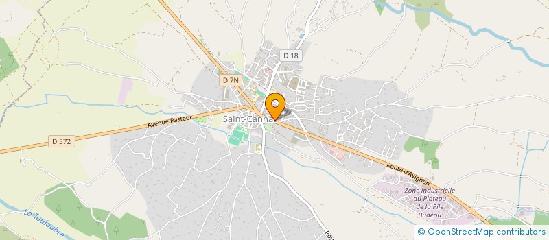 localisation de l'entreprise COGIBA  SAINT-CANNAT