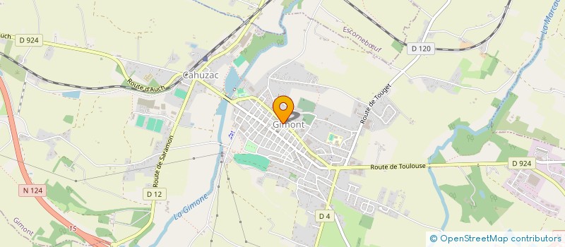 localisation de l'entreprise COGIMONT  GIMONT