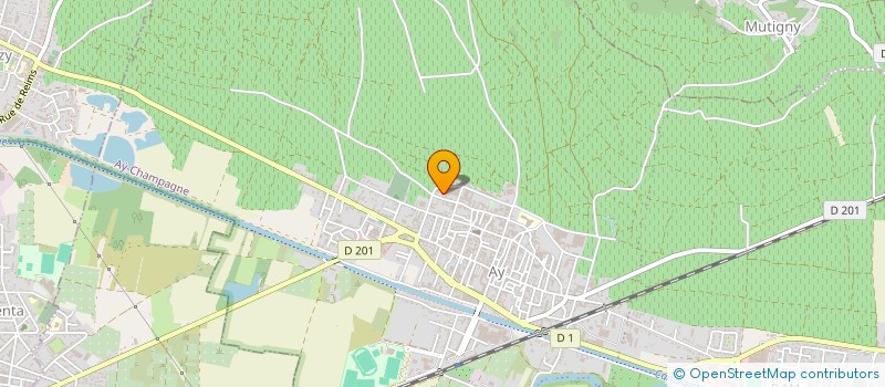 localisation de l'entreprise COGINVEST  AY-CHAMPAGNE