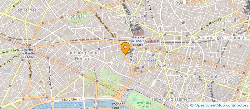 localisation de l'entreprise COGIS SA à PARIS