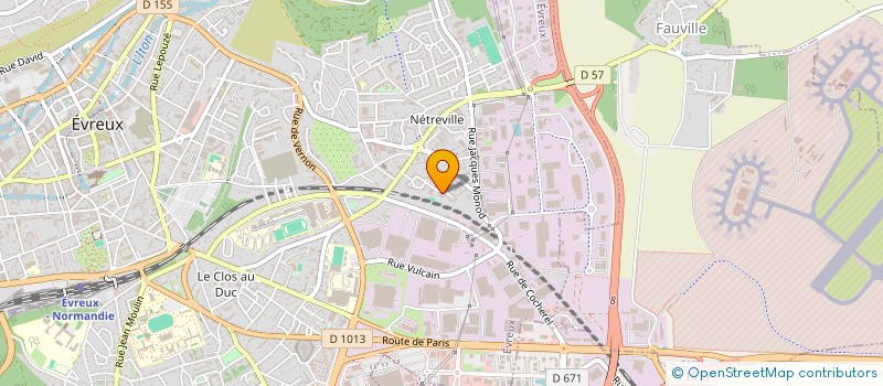 localisation de l'entreprise COGISTUDIO  EVREUX