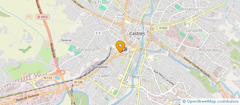 localisation de l'entreprise COGIT à CASTRES