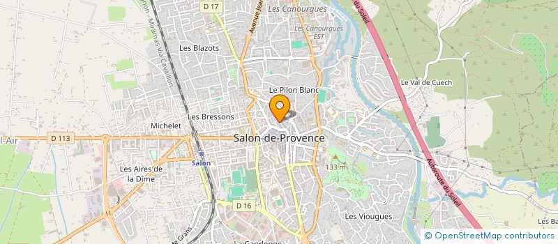 localisation de l'entreprise COGIT à SALON-DE-PROVENCE