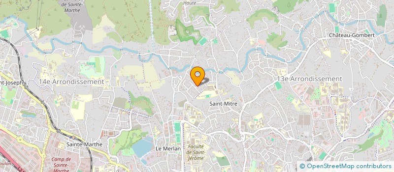localisation de l'entreprise COGITAIN à MARSEILLE