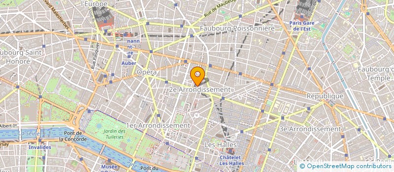 localisation de l'entreprise COGITAM  PARIS