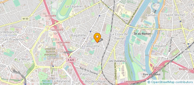 localisation de l'entreprise COGITEX à TOULOUSE
