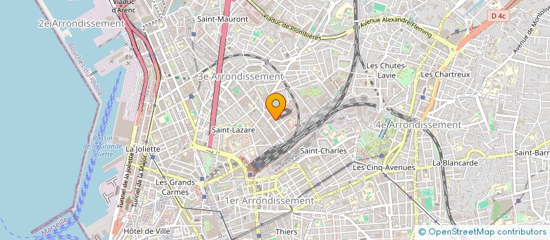 localisation de l'entreprise COGITO à MARSEILLE